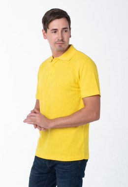 Мужская рубашка ПОЛО жёлтая Мужская рубашка ПОЛО жёлтая